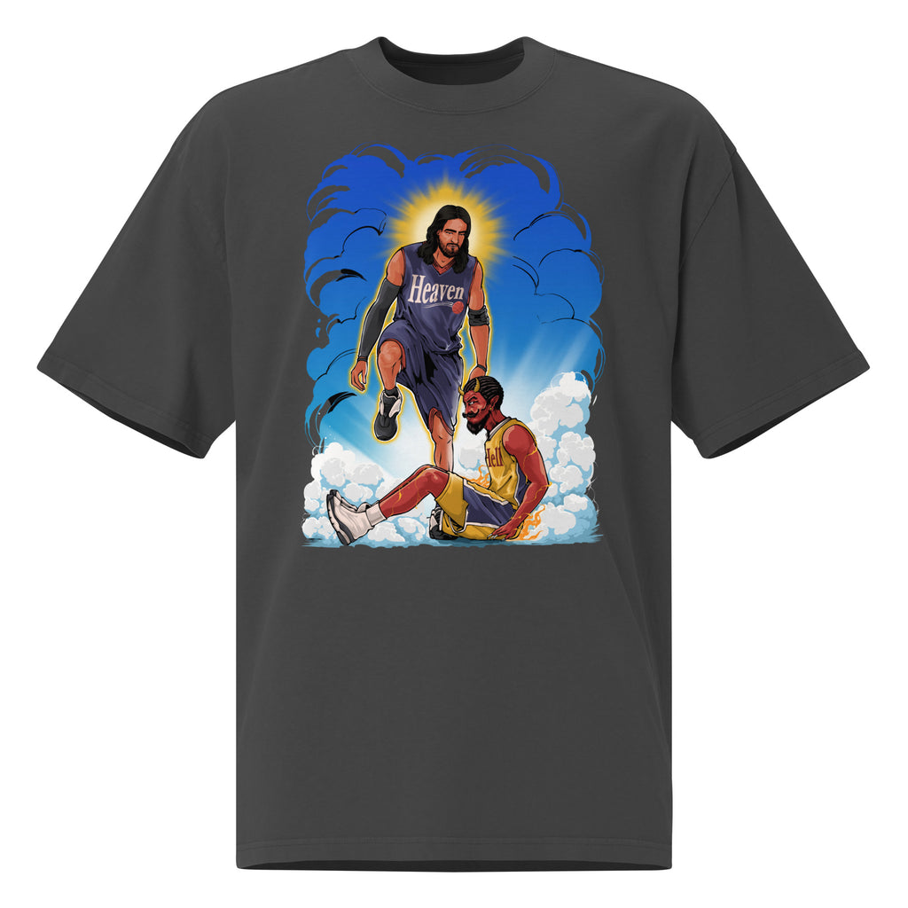 Allen Iverson: Oversized faded t-shirt